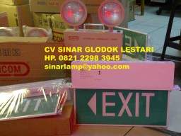 Lampu Emergency EXIT TL 8W SAMCOM